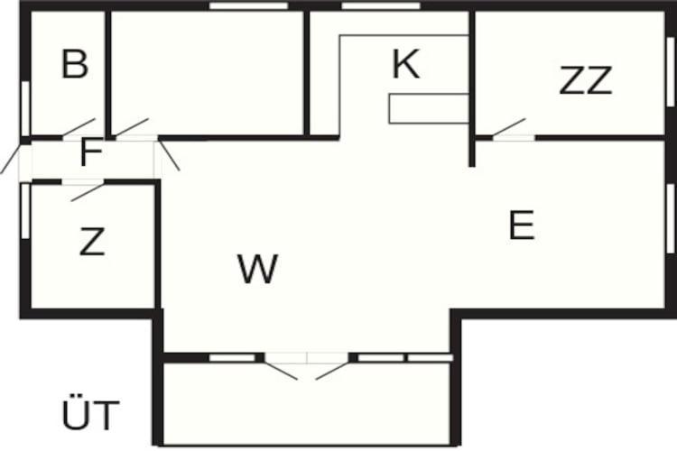 6 Person Holiday Home In Ansager 외부 사진